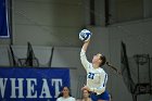 VB vs USCGA  Wheaton College Women's Volleyball vs U.S. Coast Guard Academy. - Photo by Keith Nordstrom : Wheaton, Volleyball